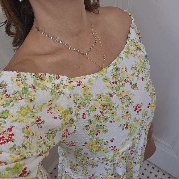 Cactus and Pearl Mini Floral Dress - Picture 10 of 16